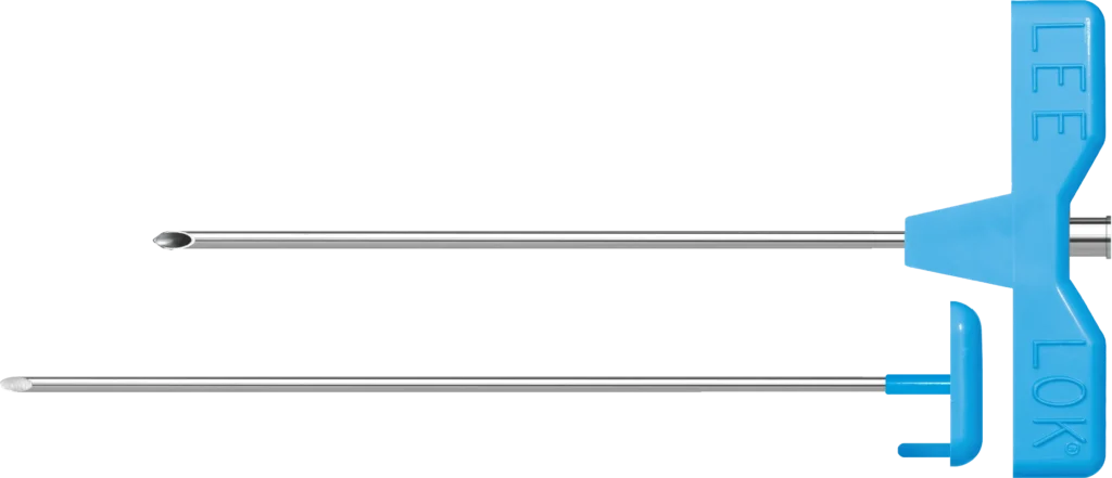 LEE-LOK needles horizontal